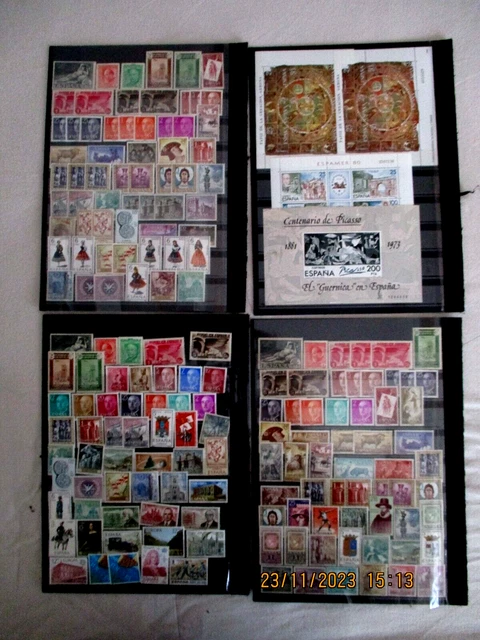 Konvolut - Briefmarken - Spanien
