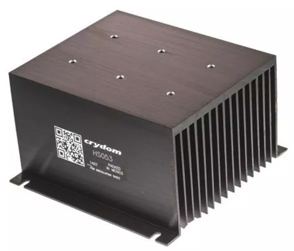 Panel Mount Solid State Relay Heatsink for use with 1 x 3 phase SSR, 1, 2 or 3 s