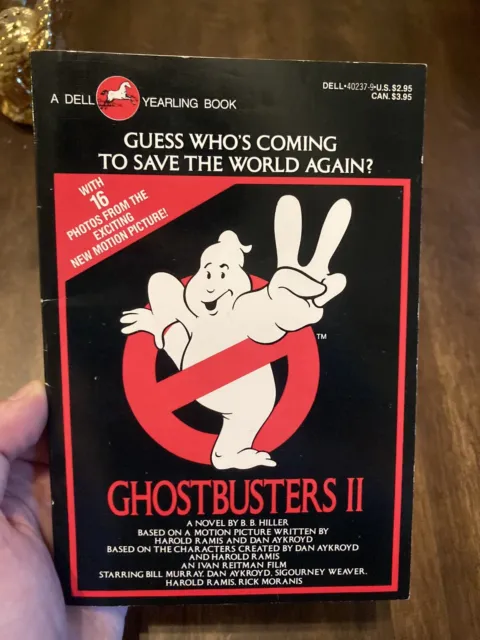 GHOSTBUSTERS II (Yearling) - Paperback By Hiller, BB - Very Good and Smoke Free