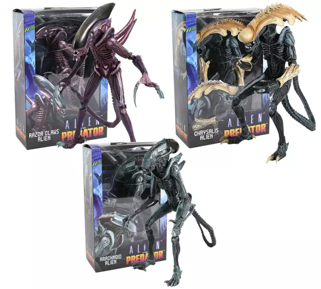 NECA Alien Chrysalis Razor Claws Arachnoid Actionfigur Alien vs Predator Figur