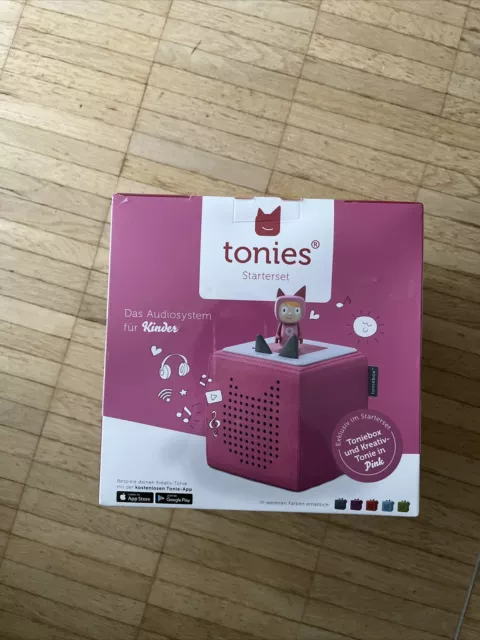 Toniebox und Kreativ-Tonie in Pink (Starterset, Neu, Originalverpackt)