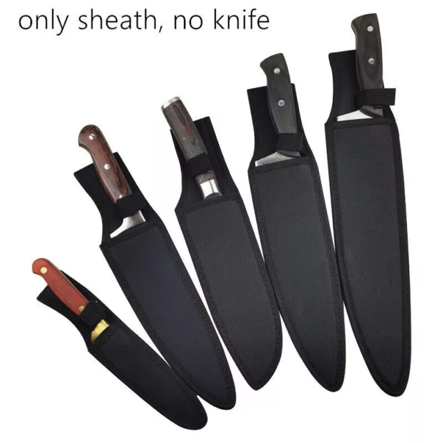 8 9 10 12 inch Japanese Gyuto Chef Knife Wood Sheath Saya Chef Knife Guard Bag