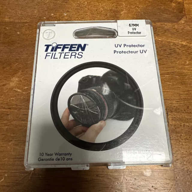 Genuine Original Tiffen 67mm UV & Lens Protector Filter Brand New