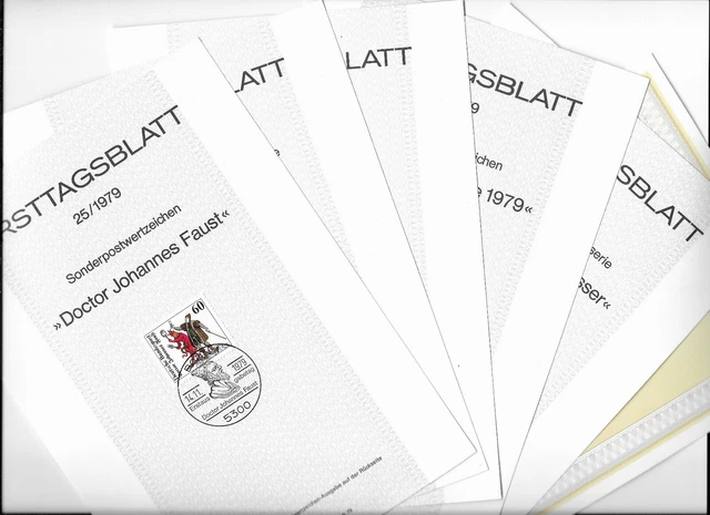 "NEUN" ERST-TAGS-Blätter, für 1 € (von Privat - Nichtraucher-Haushalt)