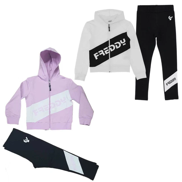 Tuta Ragazze Freddy Fr0383 Cotone Garzato