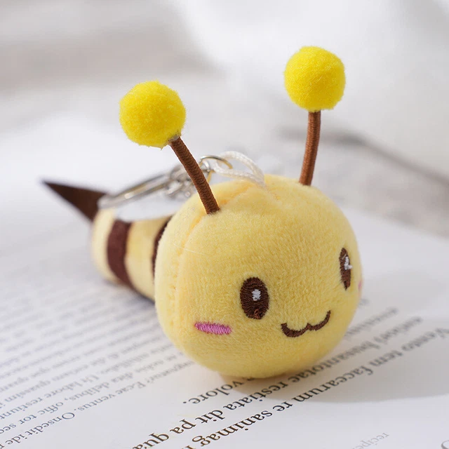 Cartoon Plush Turtle Bee Doll Pendant Keychain Can Be Split Doll Bag Pendants W1