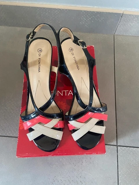 SANDALES DI FONTANA en Cuir EUR 20 00 PicClick FR