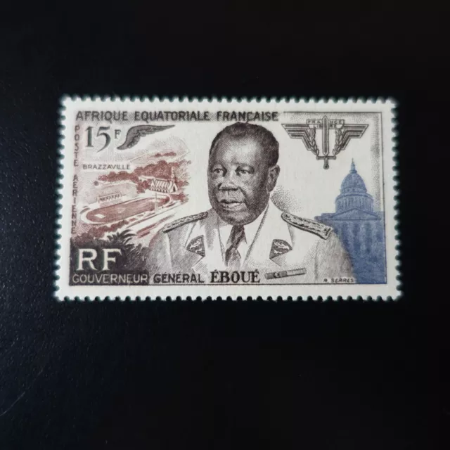 Afrique Equatoriale Française Aef Poste Aérienne Pa N°61 Neuf * Mh