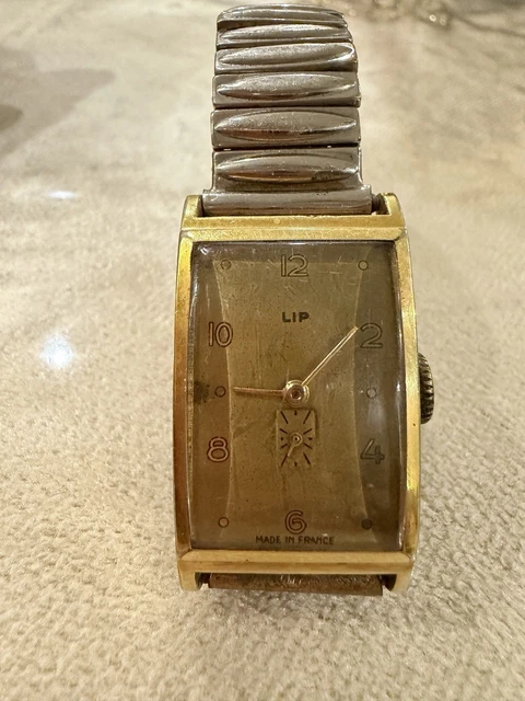MONTRE CHURCHILL T18 RECTANGLE DOREE CUIR LISSE MONTRE CHURCHILL T18 RECTANGLE DOREE CUIR LISSE