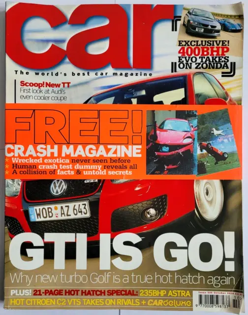 Automagazin Ausgabe #506. Oktober 2004. Enthält ""Crash"" Magazinbeilage