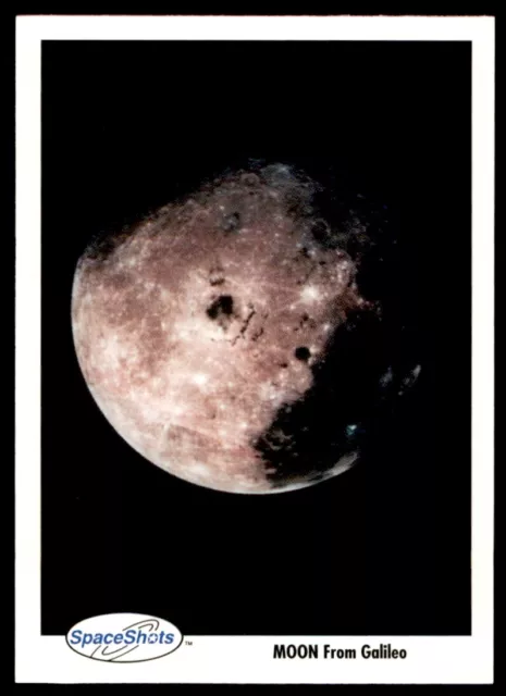 Space Shots Series 2 (1991) Moon From Galileo No. 194