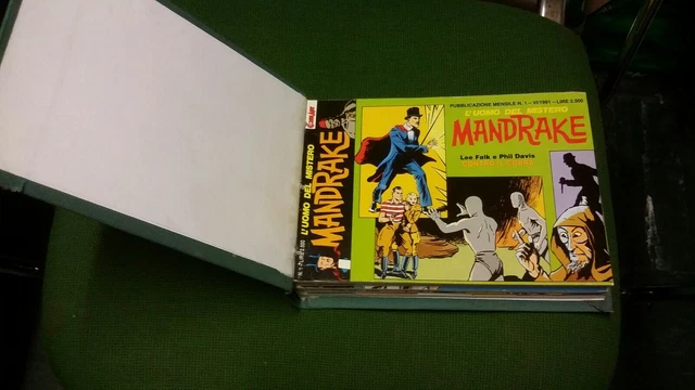 Mandrake, L'uomo Del Mistero, Da 1/1991 A 40/1994 Rilegati In 4 Voll, Comic Art Mandrake, L'uomo Del Mistero, Da 1/1991 A 40/1994 Rilegati In 4 Voll, Comic Art