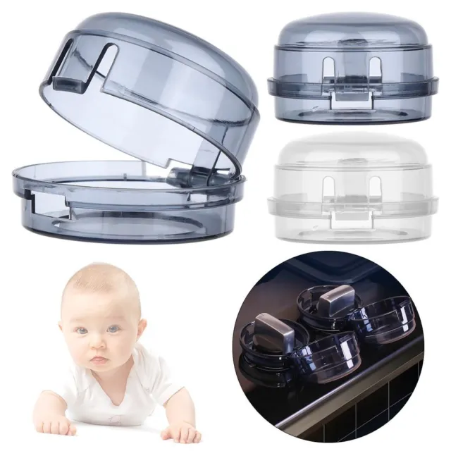 Seguridad para bebés protección infantil protección para estufa de gas tapa de cierre de horno cubierta de botón