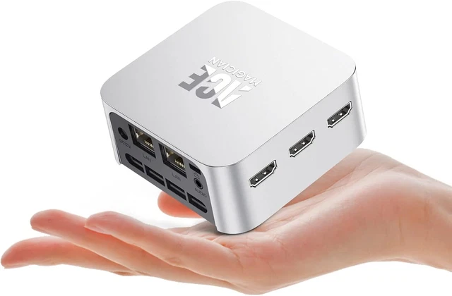 ACEMAGICIAN T8PLUS SMALLEST Mini PC Windows 11 Pro Intel 12th N95 8GB ...