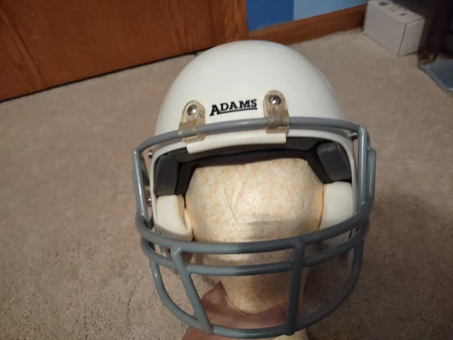 ADAMS Y4 ELITE II Football Helmet Youth Medium Blue W/ Yellow Face Mask &  Logo $25.19 - PicClick