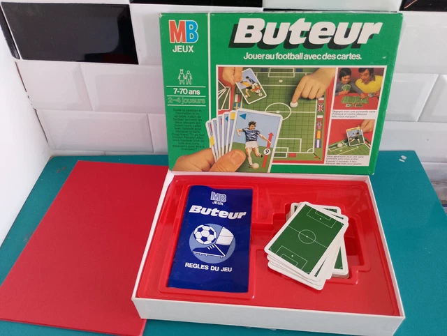 Jeu De Société BUTEUR (MB, 1981) - Jeu De Football Vintage - Pour 2 Joueurs, à Partir De 7 Ans - Occasion