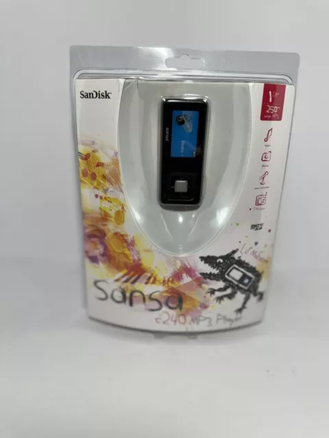 SanDisk Sansa C240 Music MP3 Player - Brand New Factory Sealed