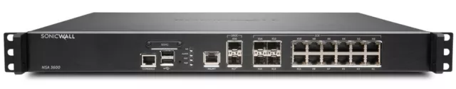 SonicWall NSA 3600 High Availability Network Security Appliance