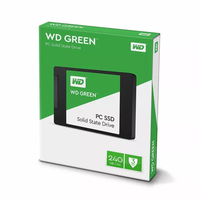 WD SSD 240GB Green Western Digital Internal Solid State Drive HDD Laptop 2.5''