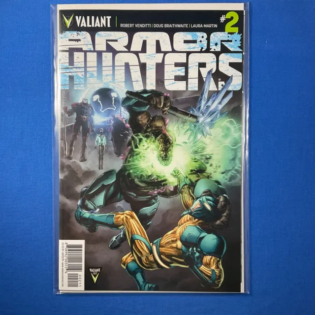 Armor Hunters #2 Cover A First Printing Valiant Entertainment 2014 Comic Book