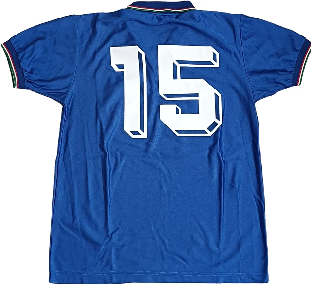 Maillot De Football Gianluca Vialli Diadora Italie Coupe Du Monde 1990 - Taille M - Neuf Avec étiquettes