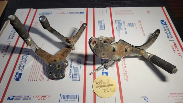 Harley Davidson Big Twin Forward Controls Chrome Shifter Brake Arm Pedal Panhead