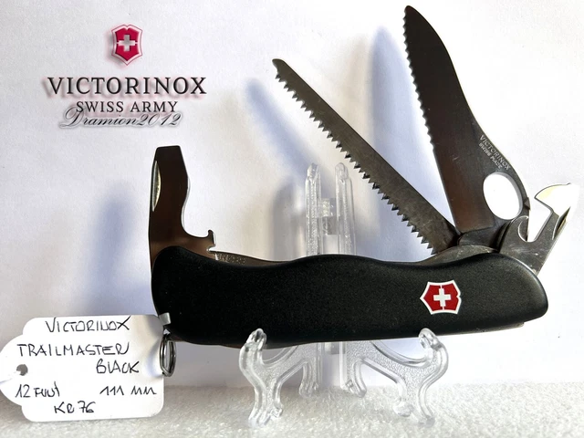 Coltellino Victorinox Trailmaster Black Nero 111 Mm 14 Funz Swiss Army Knife