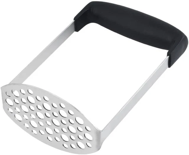 Heavy Duty Potato Masher, Potato Masher Kitchen Tool Stainless Steel Vegetable M