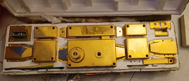 CYLINDRE MONOBLOC À LANTERNE COURT 787M A2P* POUR G171 DORÉ - FICHET