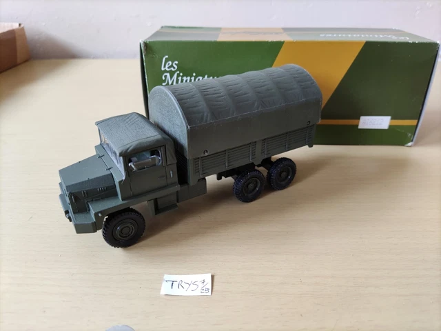 Caminhão Berliet GBC KT 1/50 Militar - Exército Francês - Solido