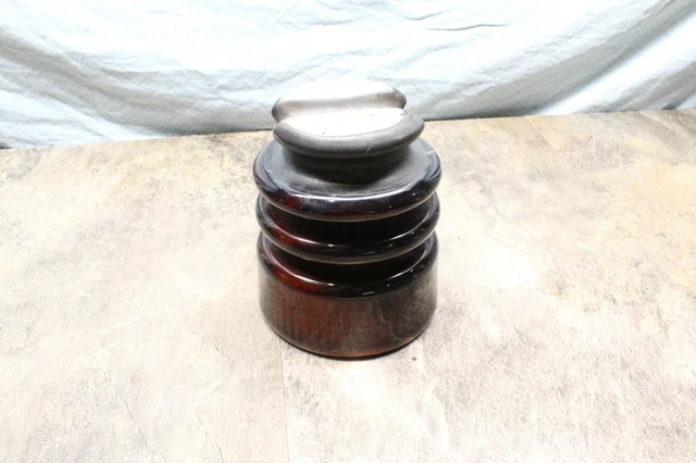 Porcelain Insulator LOCKE HI-TOP USA Nice Collectible Insulator 3A1