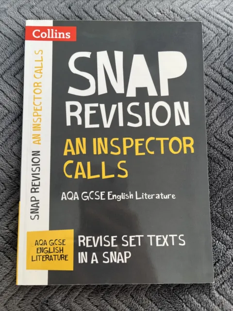 Snap Revision - An Inspector Calls (Revision Book) - GCSE 9-1 English Literature