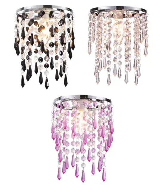 Modern Acrylic Crystal Chandelier Jewel Ceiling Pendant Light Shade / Shades