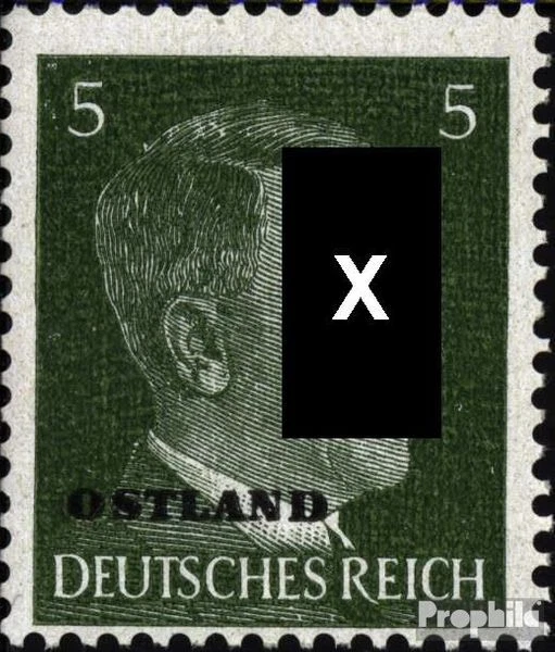 Briefmarken Ostland (Dt.Bes.2.WK.) 1941 Mi 4 gestempelt