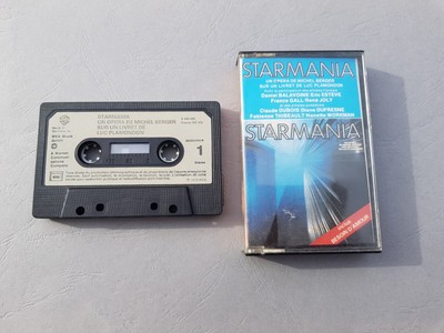 Starmania Mogador Michel Berger cassette audio   k7  tape  