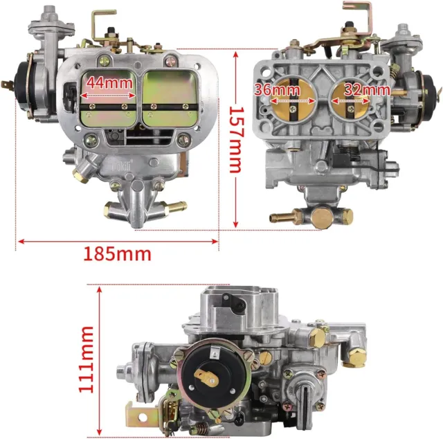 Weber 32/36 DGEV DGV 2 Barrel Carburetor For Nissan Toyota Pickup Mazda B2000