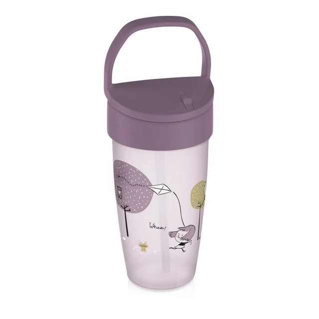 LOVI Mon Paille Tasse Actif 350ml Joli Fille 35/355girl