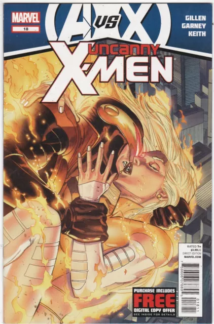 Avengers vs. X-Men Marvel Uncanny X-Men #18 VF+ 2012 Direct Edition