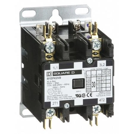 Definit Prpose Cntactr,208/240VAC,30A,2P
