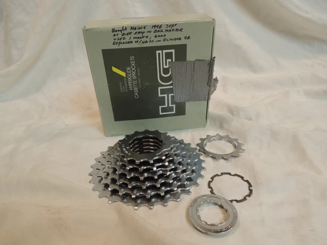 Cassette Shimano CS HG70 7 Vitesses 13-30T – Vintage Japon, Route/MTB, 366g