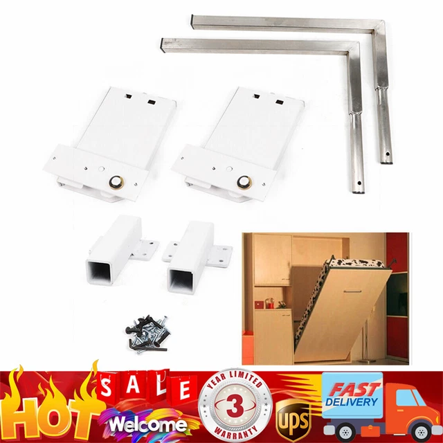 DIY MURPHY WALL Bed Springs Mechanism Hardware Kit Horizontal Vertical
