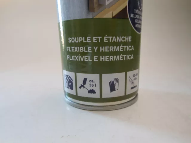 Lot de 2 Mousse polyuréthane / Mousse expansive / Mousse PU BOSTIK FLEXIBLE P605 3