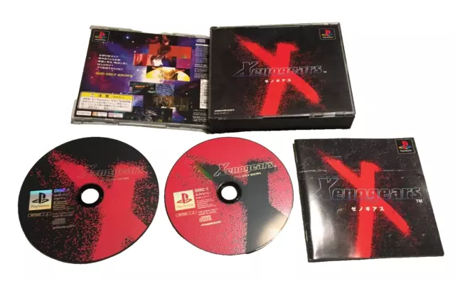 Xenogears 1 Ps1 Japan Ntsc-J Import W/ Manual Playstation One