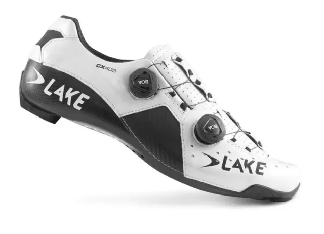 Lake CX241 Cycling Shoes - EU 37, White/Black (RRP £450) USA 5.5 UK 4 Men’s