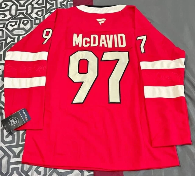 Maillot De Hockey Team Canada Rouge - Taille L, Devon Toews #5, 4 Nations Face-Off, Neuf