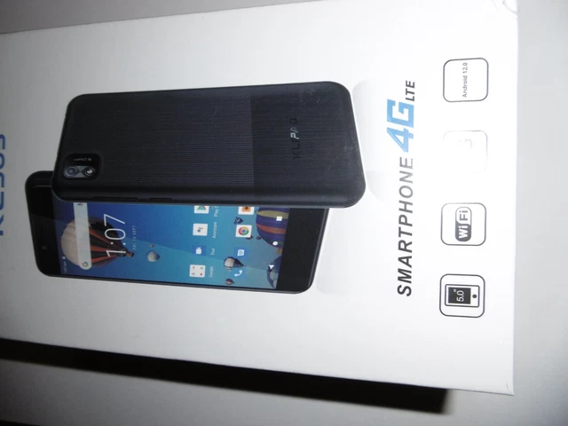 Téléphone Portable KLIPAD 6.0 Android – 8 Go, WiFi, Couleur Noir – NEUF Sous Emballage