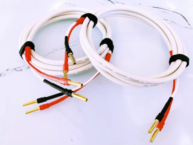 Câble d'enceinte Chord Odyssey X 2 x 2,5 m (une paire) terminé