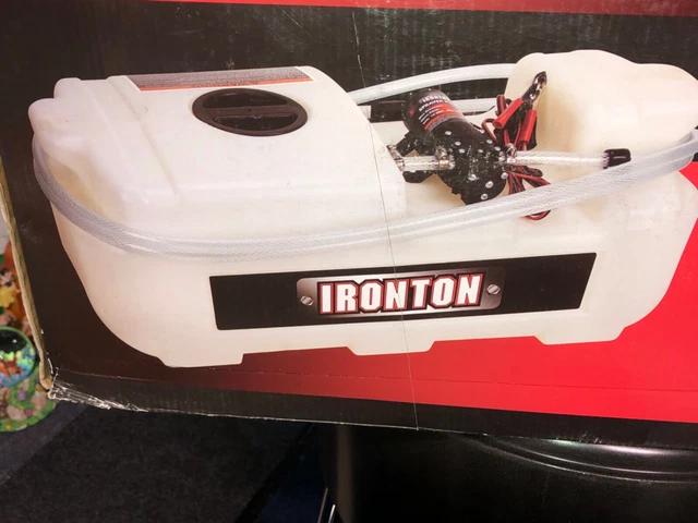 Ironton ATV Spot Sprayer 8Gallon tank 12 Volt gpm pump 40psi,pwr switch NEW!