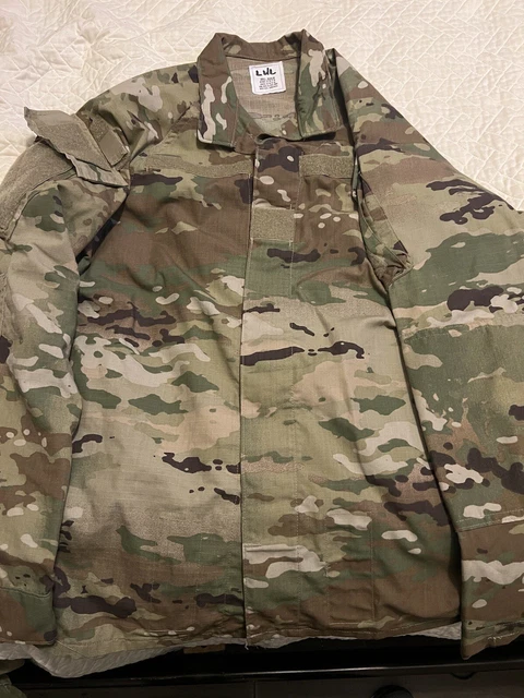 USGI OCP Multicam Small Reg Extreme Hot Weather Uniform Coat Summer Top