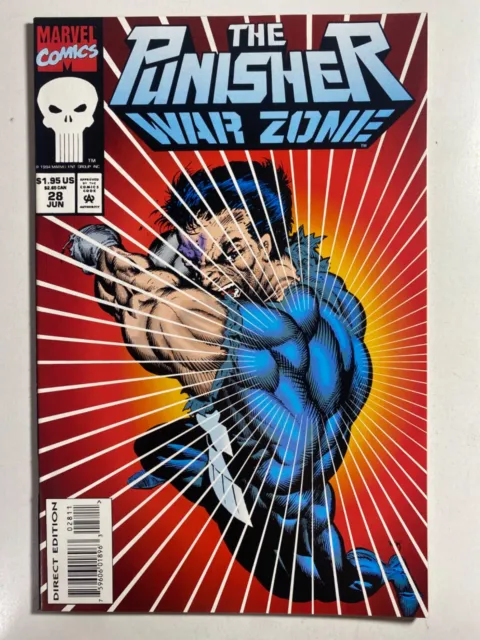 Marvel Comics The Punisher War Zone #28 (1994) Nm/Mt Comic